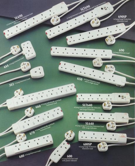 Our range of UK Extension Sockets